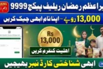 Prime Minister Ramzan Relief Package 9999