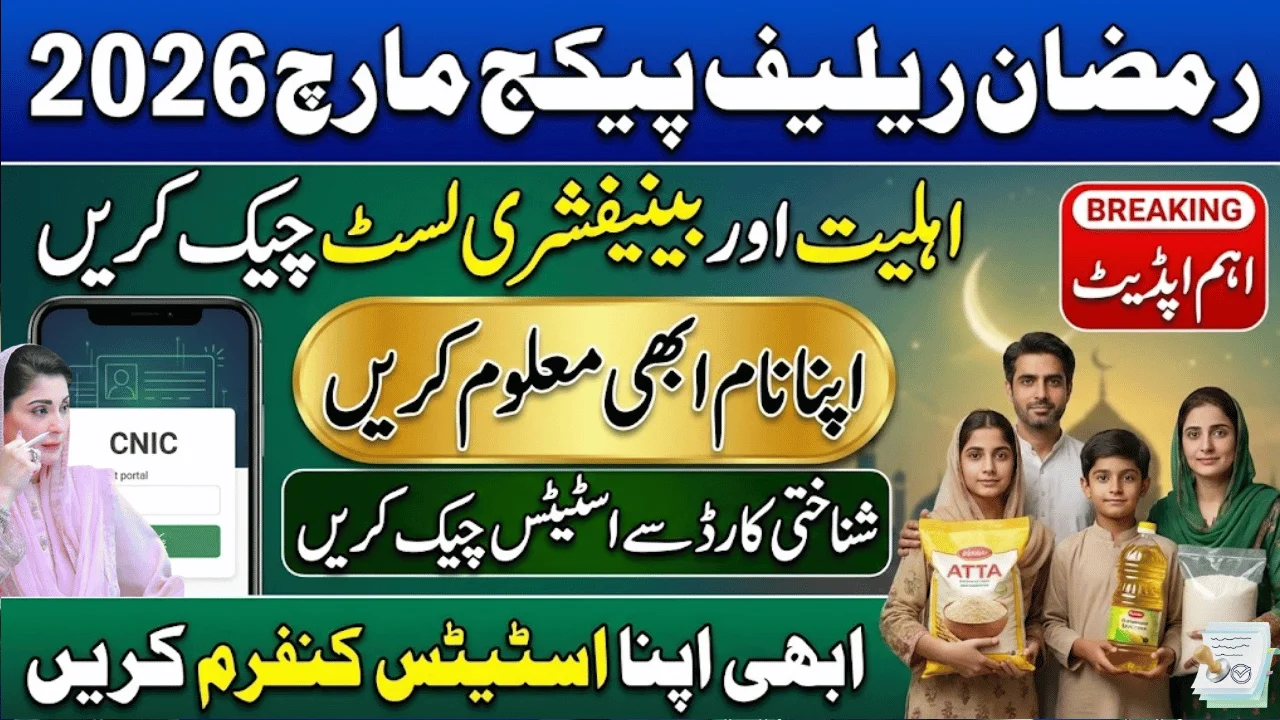 Ramzan Relief Package March 2026